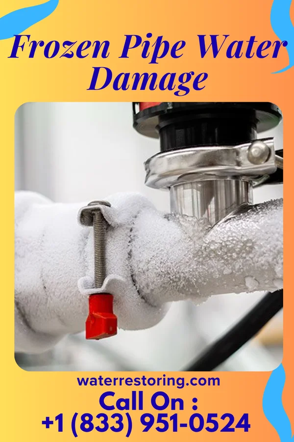 Frozen Pipe Water Damage in Romulus, MI